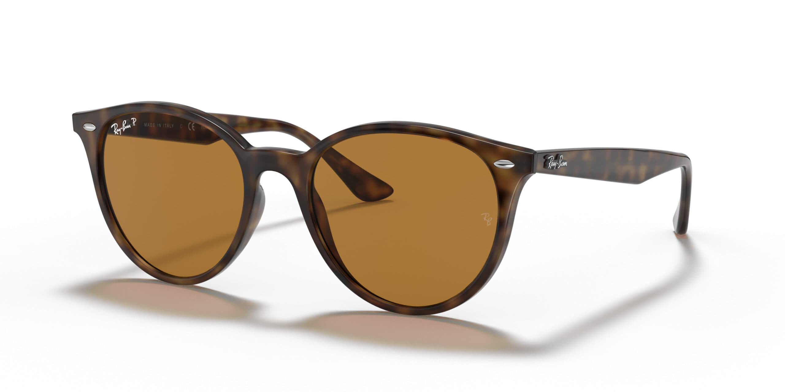 Ray-Ban RB4305 710/83 RB4305 Sunglasses Brown 145mm Men