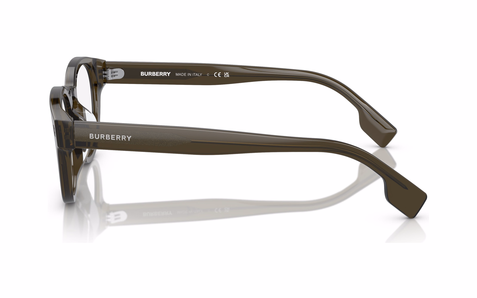 Burberry 0BE2382D 3010 Eyeglasses Transparent Green 4