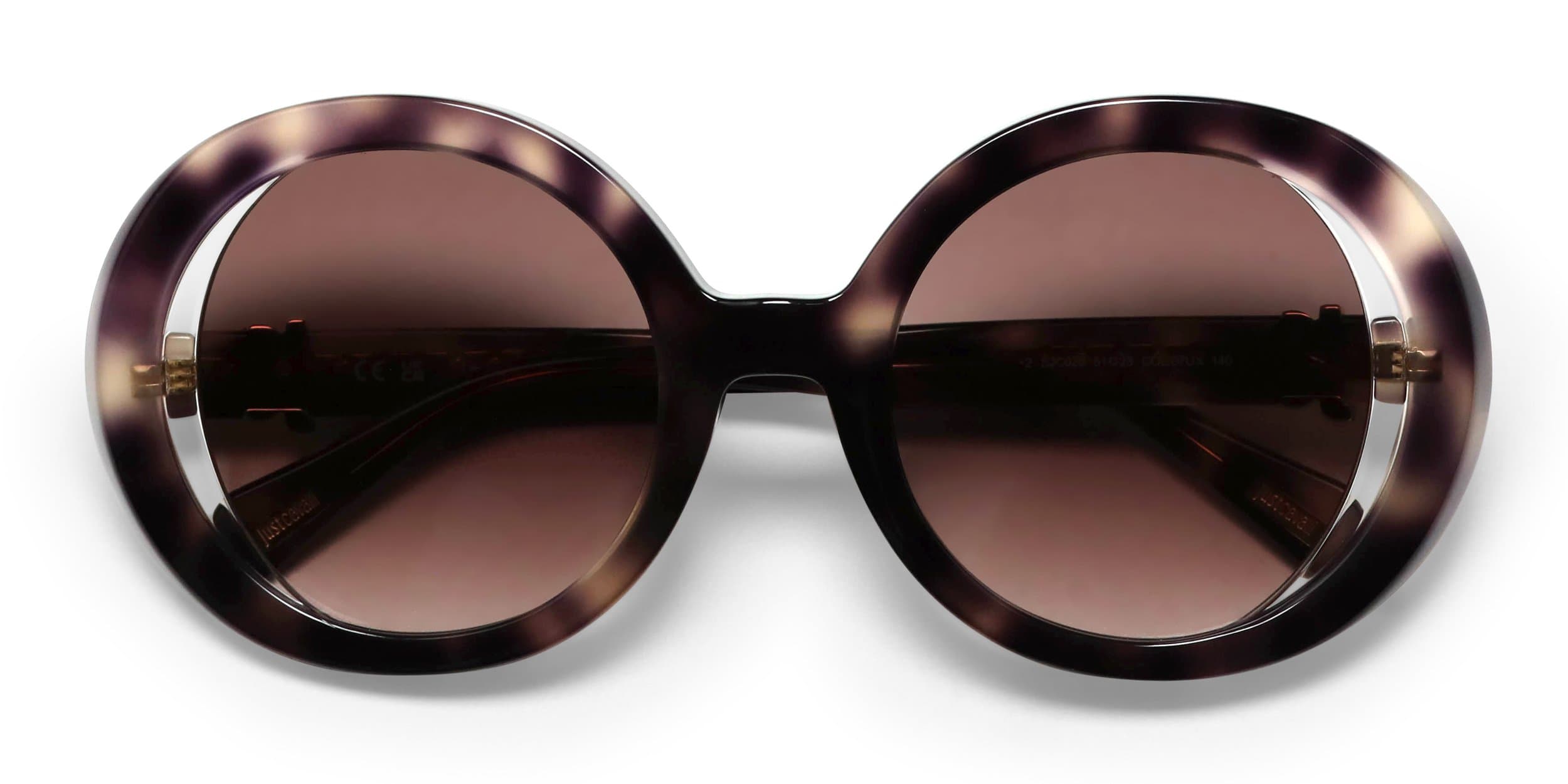 Just Cavalli SJC028 07UX Sunglasses Brown 51mm Women 4