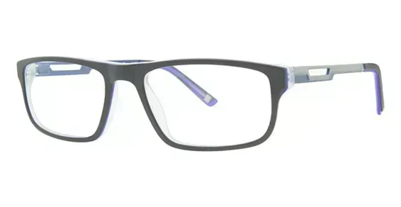 Shaquille O'Neal 142Z 172 Eyeglasses Black Blue 57mm Men