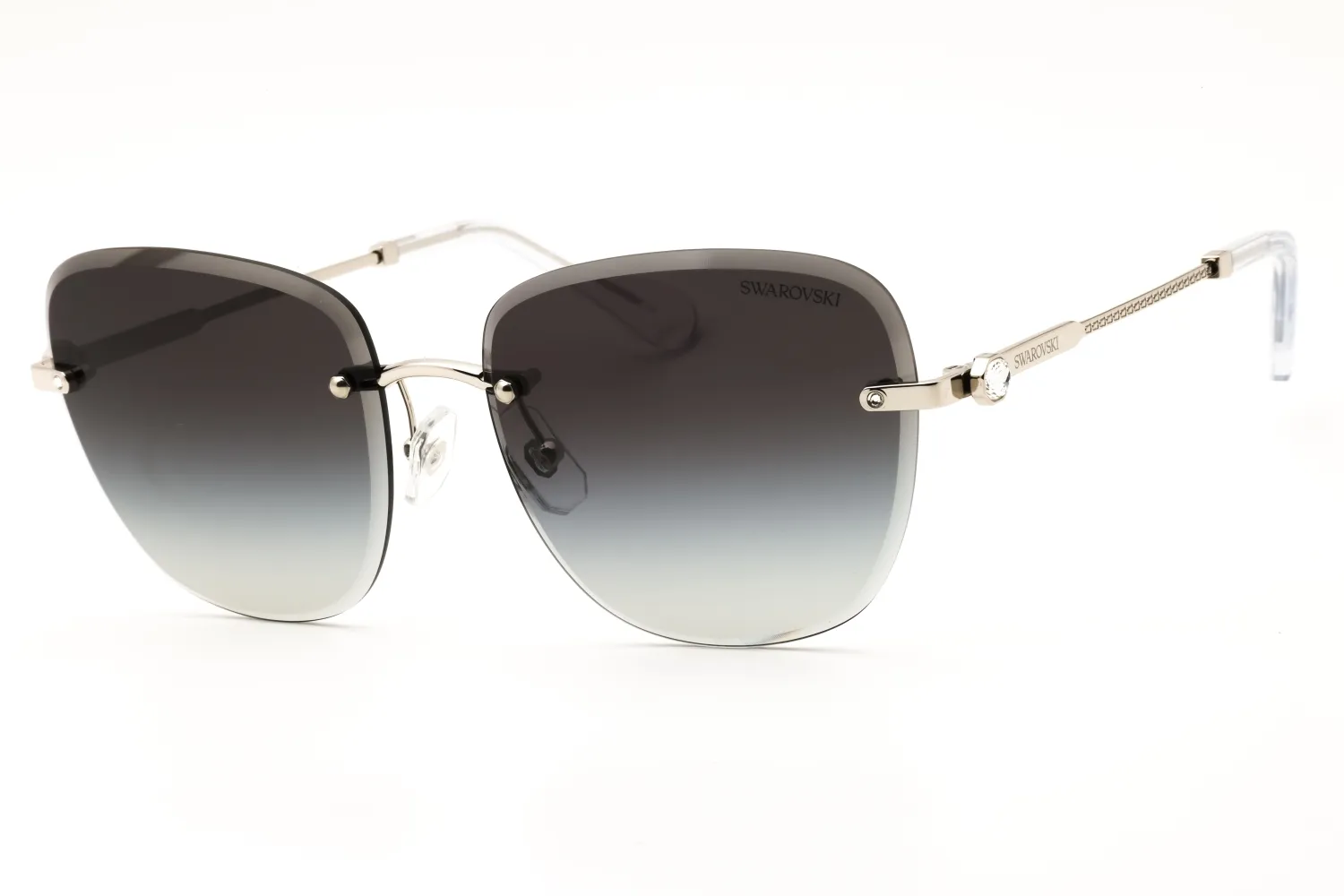 Swarovski SK7043 40018G Sunglasses Silver 58mm Women