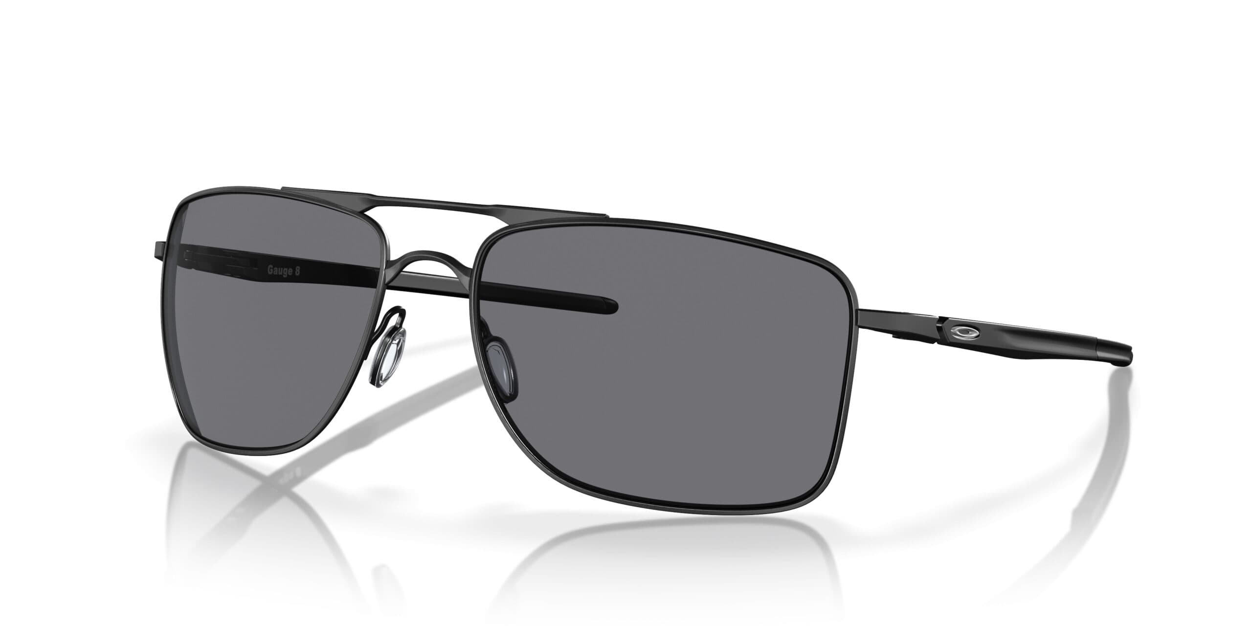 Oakley Gauge 8 OO4124-0162 OO4124 Sunglasses Black 136mm Men