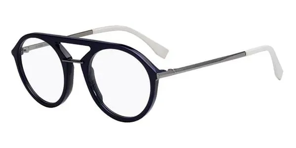 Fendi FFM0034 PJP Eyeglasses Blue 50mm Women