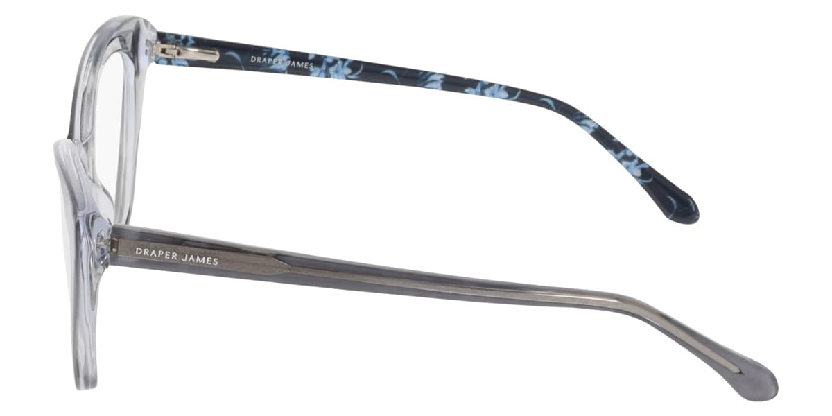 Draper James DJ5066 036 Eyeglasses Smoke Crystal 54mm Women 3