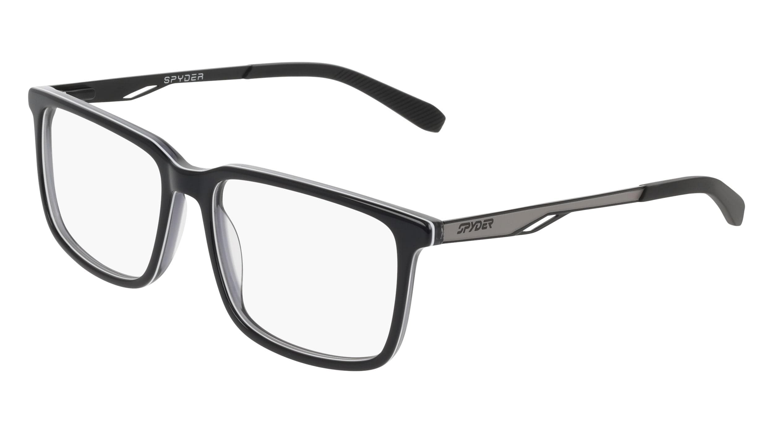 Spyder SP4054 001 Eyeglasses Black 55mm Men