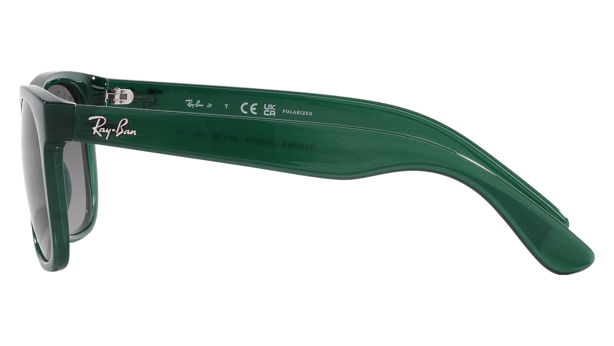 Ray-Ban RJ9069S JUNIOR JUSTIN 7130/T3 Sunglasses Green 130mm Unisex 3