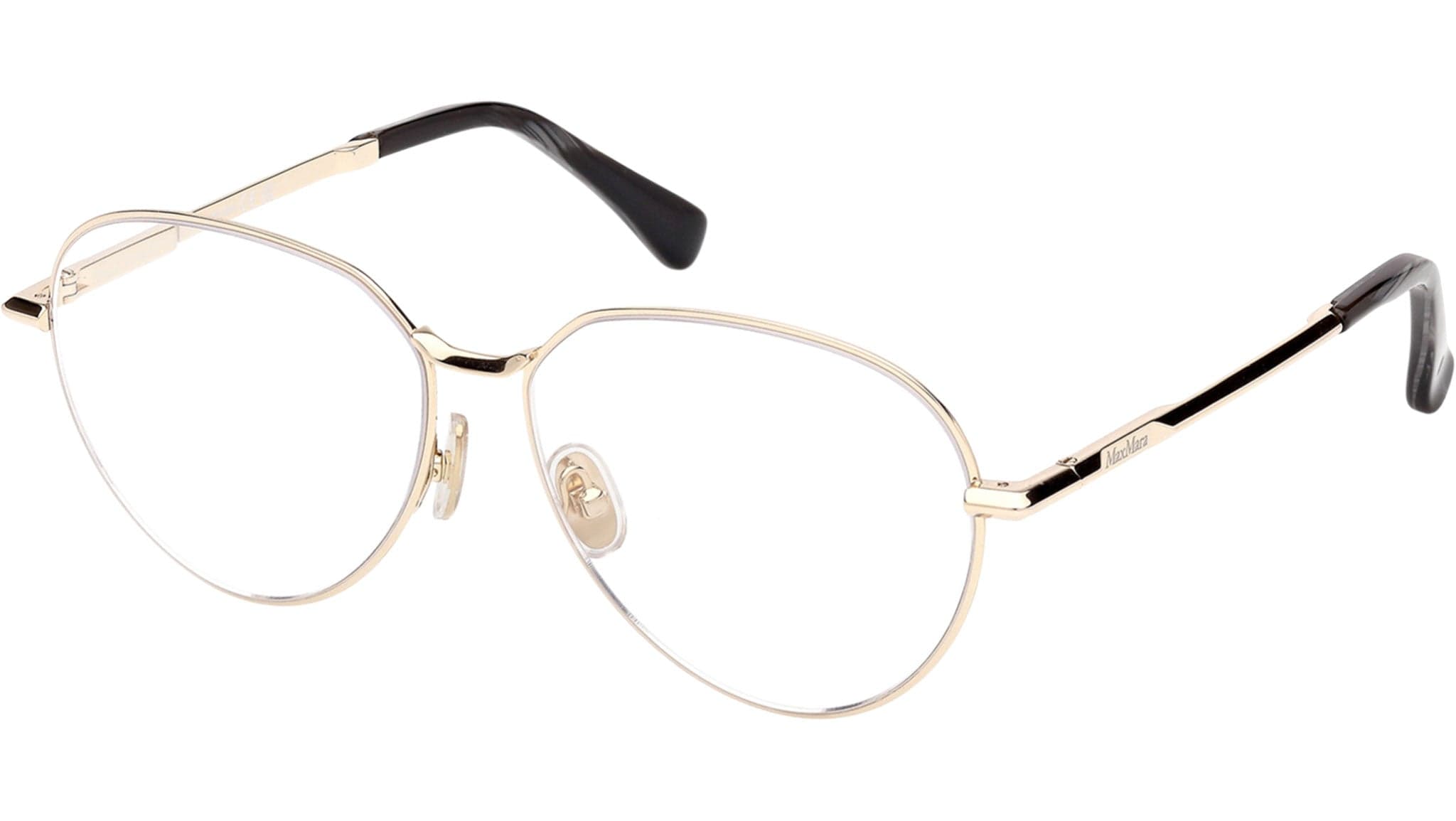 Max Mara MM5178 032 Eyeglasses Pale Gold 56mm