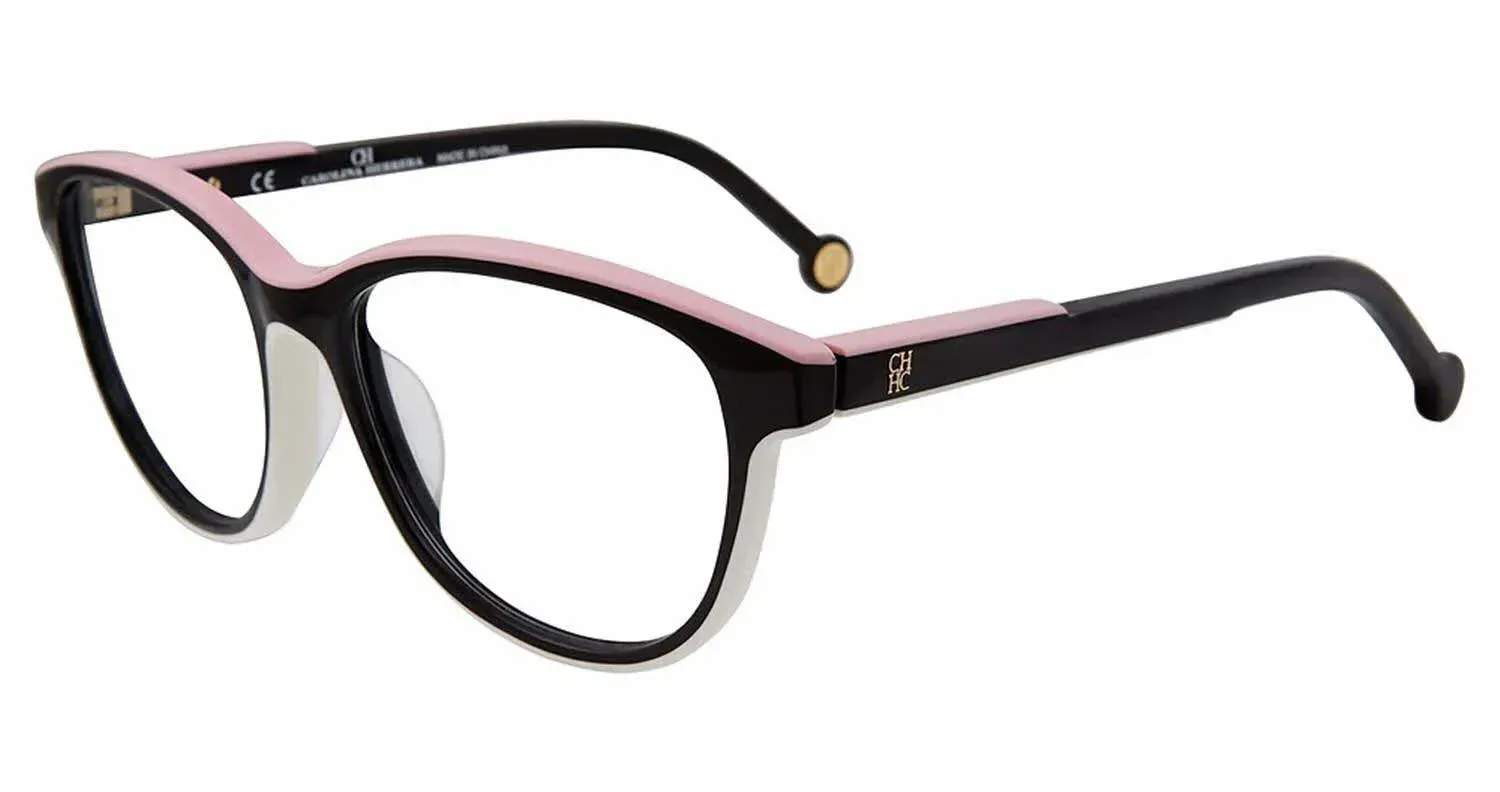 Carolina Herrera VHE800K 06HC Eyeglasses Pink 52mm Women