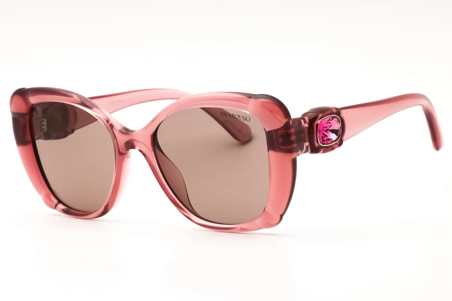 Swarovski SK6051U 30017N Sunglasses Transparent Pink 53mm Women