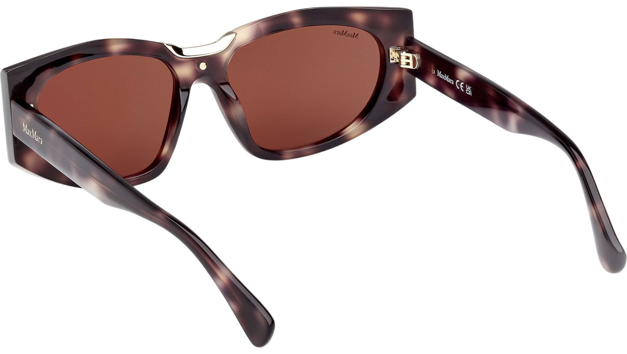 Max Mara MM0144 55E Sunglasses Coloured Havana 56mm Women 4