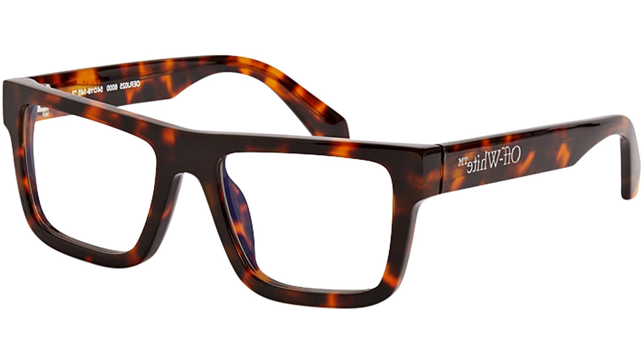 Off White STYLE 25 16000 Eyeglasses Havana 54mm Men