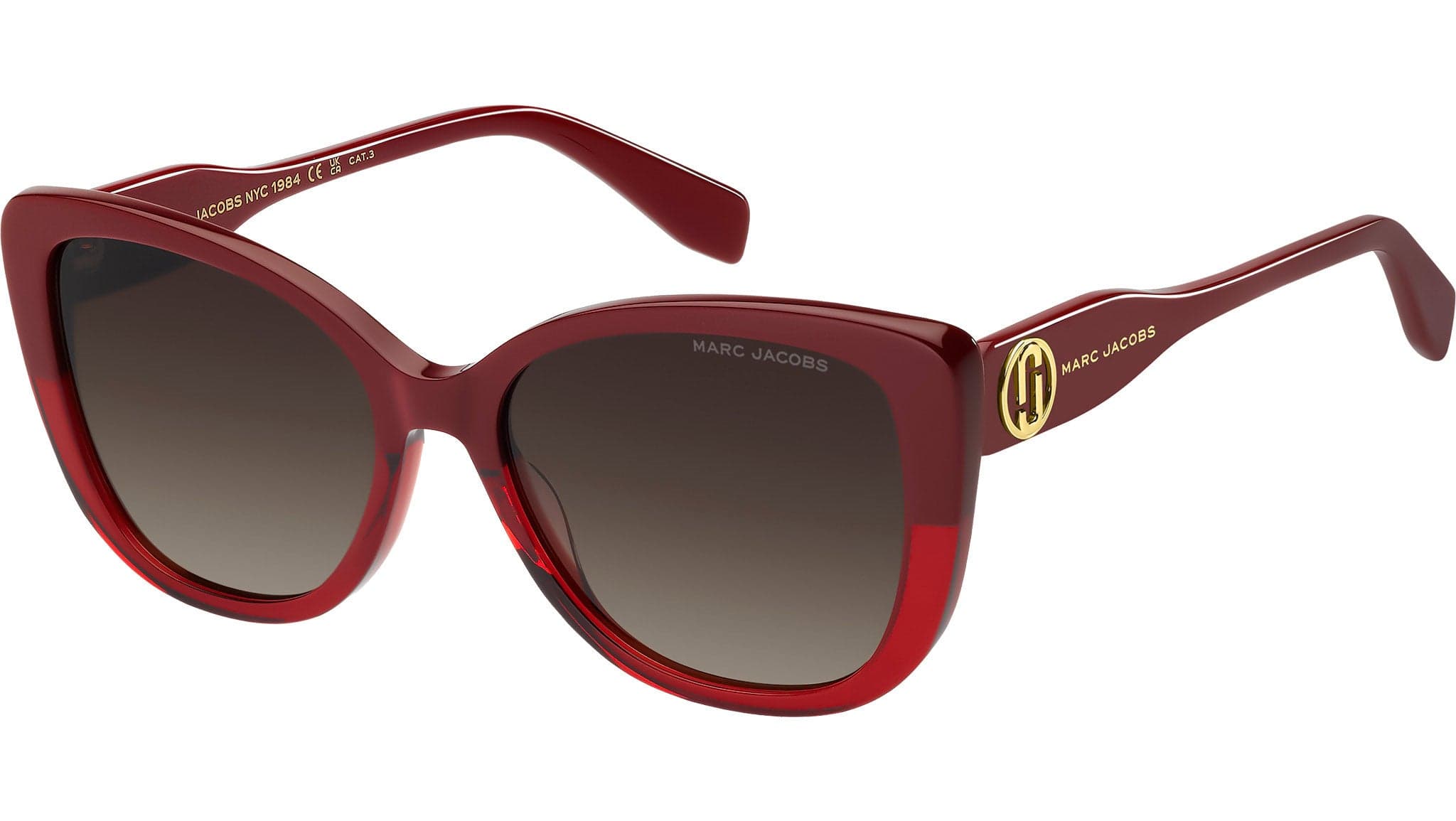 Marc Jacobs MARC 815/S 0LHF HA Sunglasses Burgundy 55mm Women