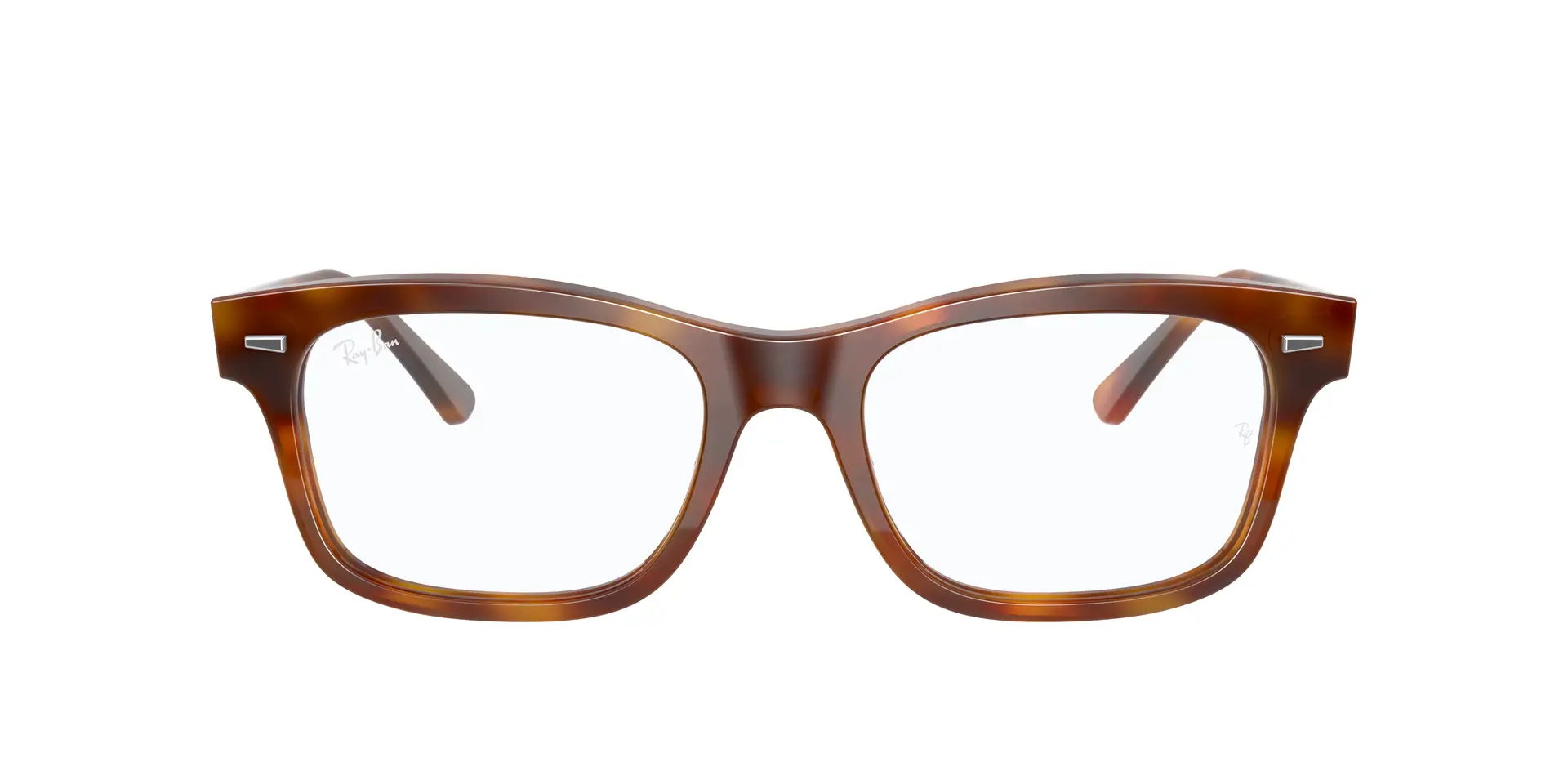 Ray-Ban RB5383 5944 Eyeglasses Brown 54mm Unisex 2