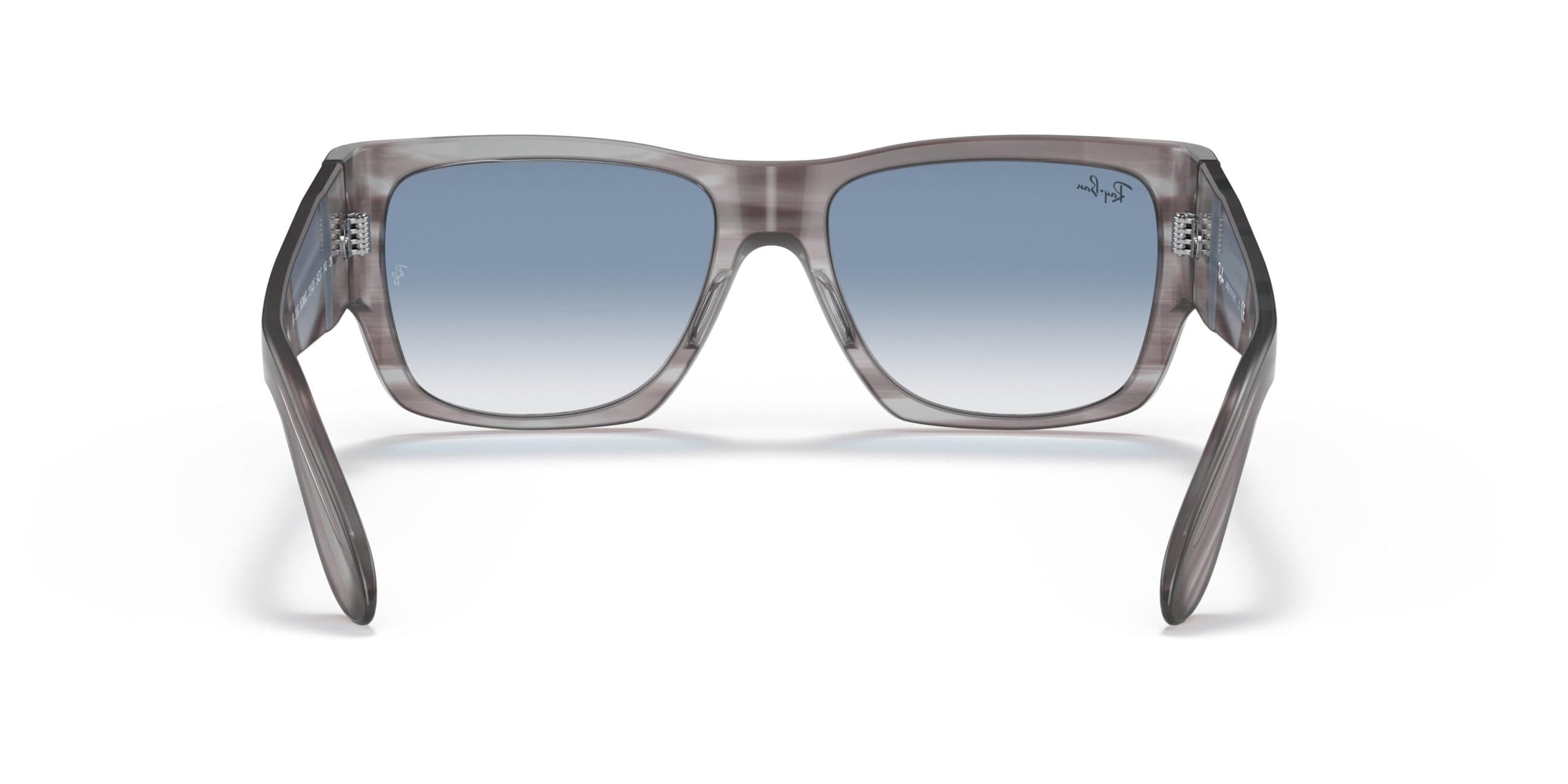 Ray-Ban RB2187 Wayfarer Nomad 1314/3F Sunglasses Gray 140mm Women 4