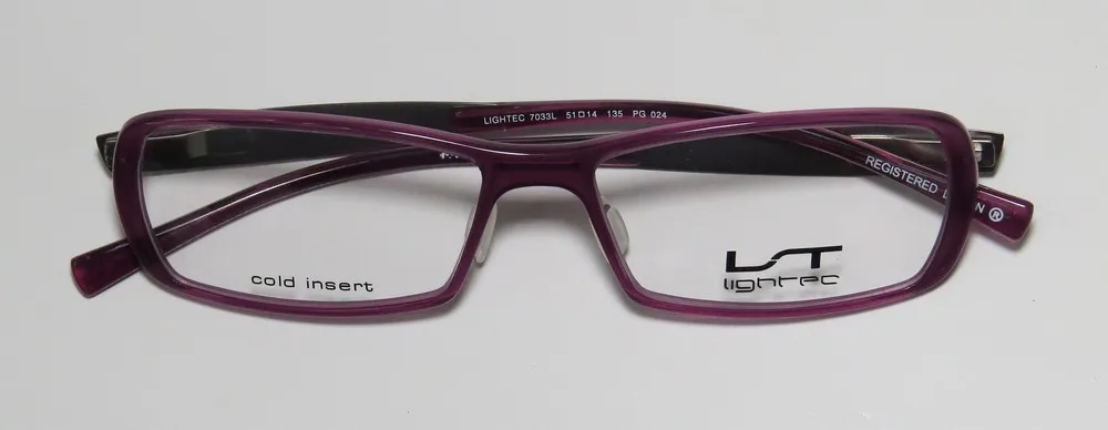 Morel Lightec 7033l pg024 Eyeglasses Purple 51mm 2