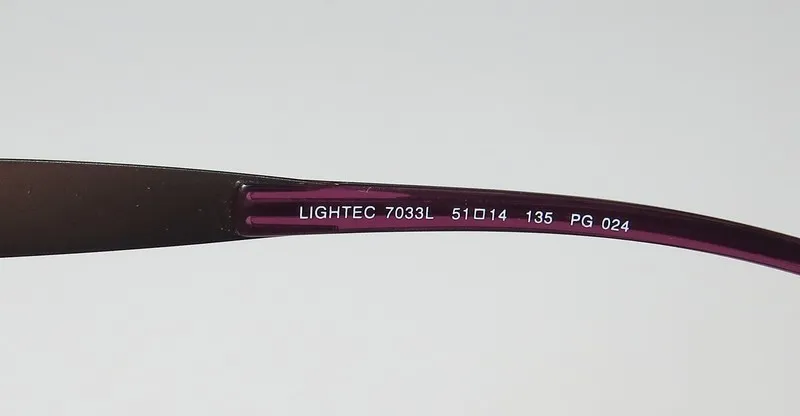 Morel Lightec 7033l pg024 Eyeglasses Purple 51mm 7