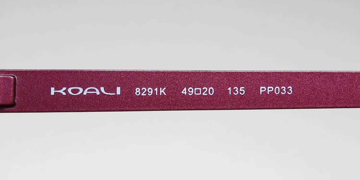 KOALI 8291k pp033 Eyeglasses Pink 49mm 7