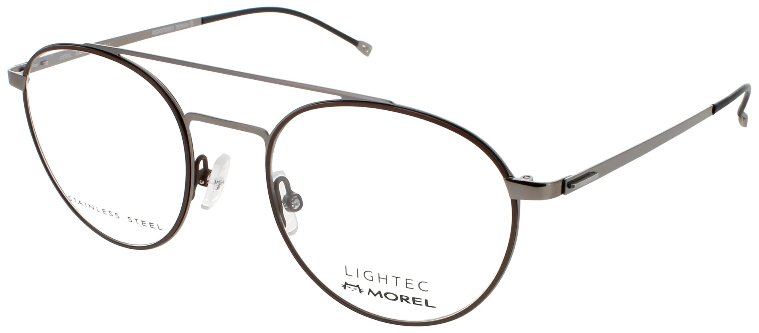 Lightec 30093L MG11 Eyeglasses Brown Men