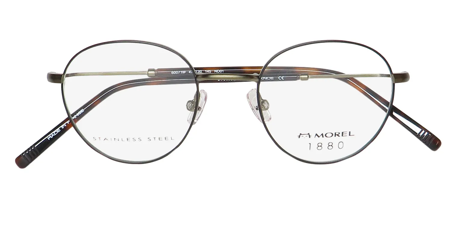 Morel 1880 60071m nd01 Eyeglasses Black 47mm Unisex 2