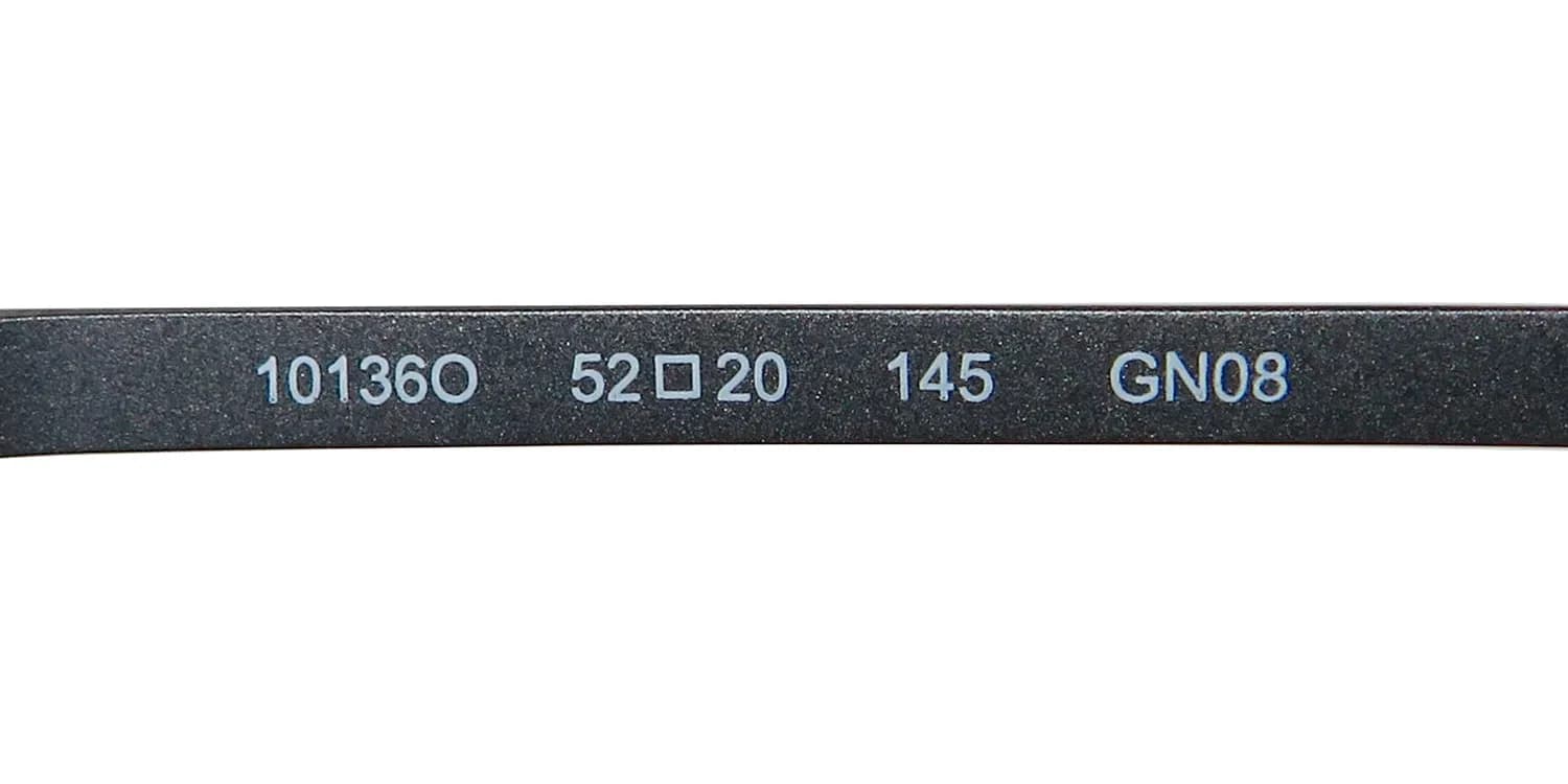 OGA 10136o gn08 Eyeglasses Gunmetal 52mm 7
