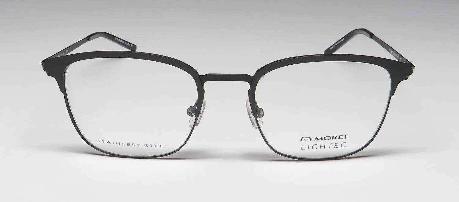 Lightec 30196l gn08 Eyeglasses Matte Black 53mm 3