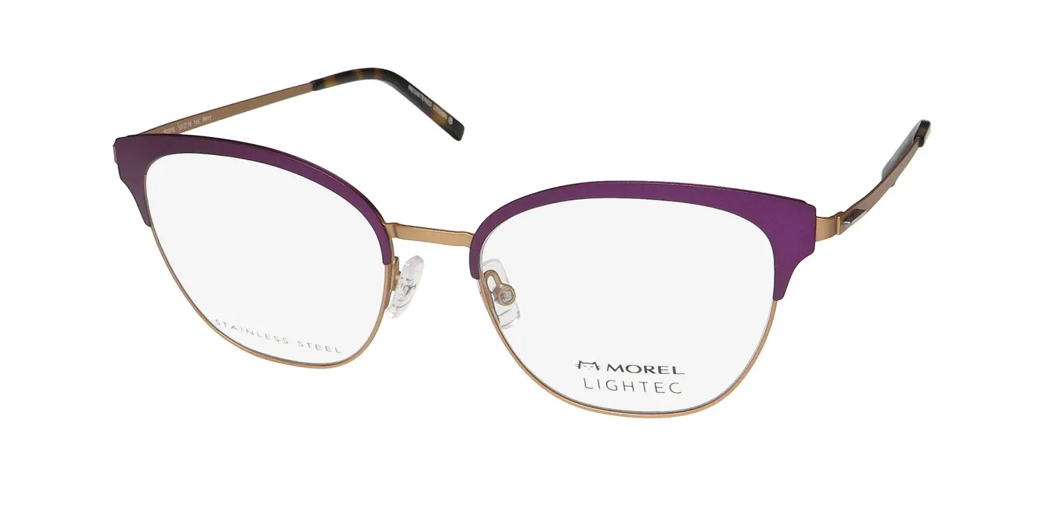 Lightec 30201l pp11 Eyeglasses Purple 53mm