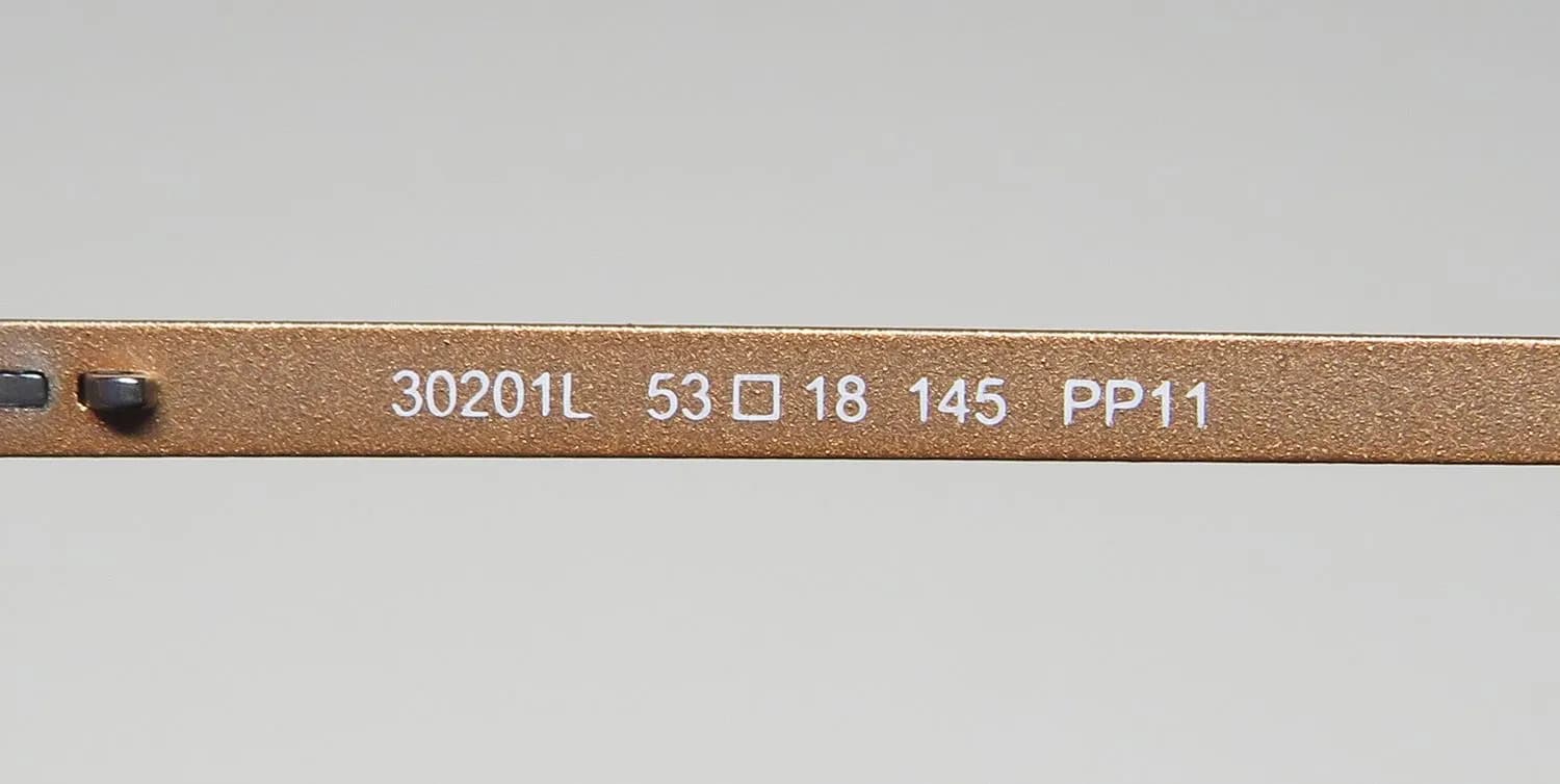 Lightec 30201l pp11 Eyeglasses Purple 53mm 7