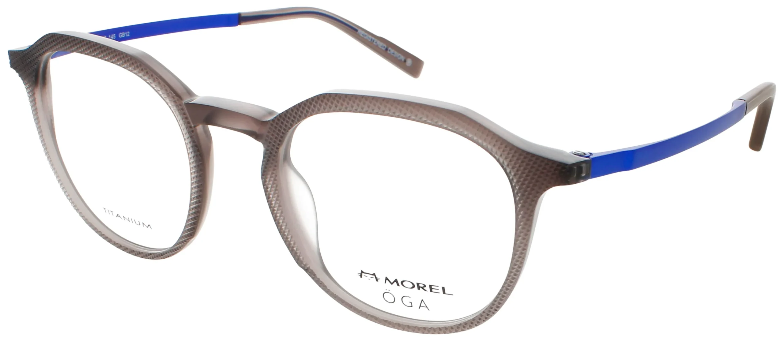 OGA LINJER 2 GB12 Eyeglasses Grey 50mm Men