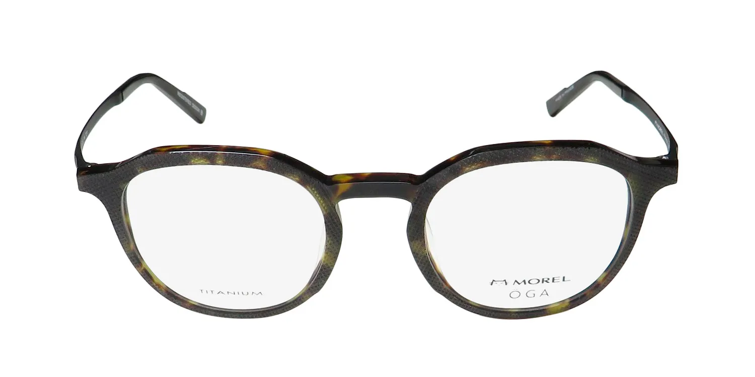 Morel Oga 10153o td11 Eyeglasses Brow 50mm Unisex 3