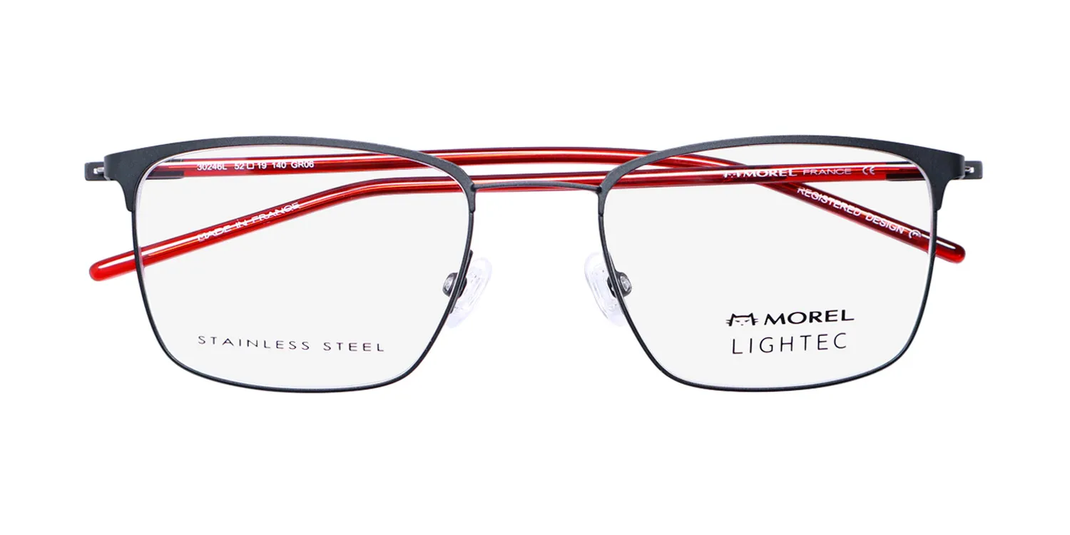 Morel Lightec 30246l gr06 Eyeglasses Grey 52mm 2