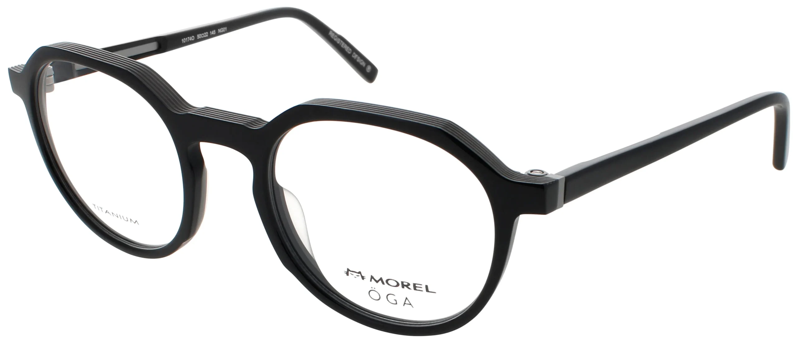 OGA KOLOR NG01 Eyeglasses Grey 50mm Men