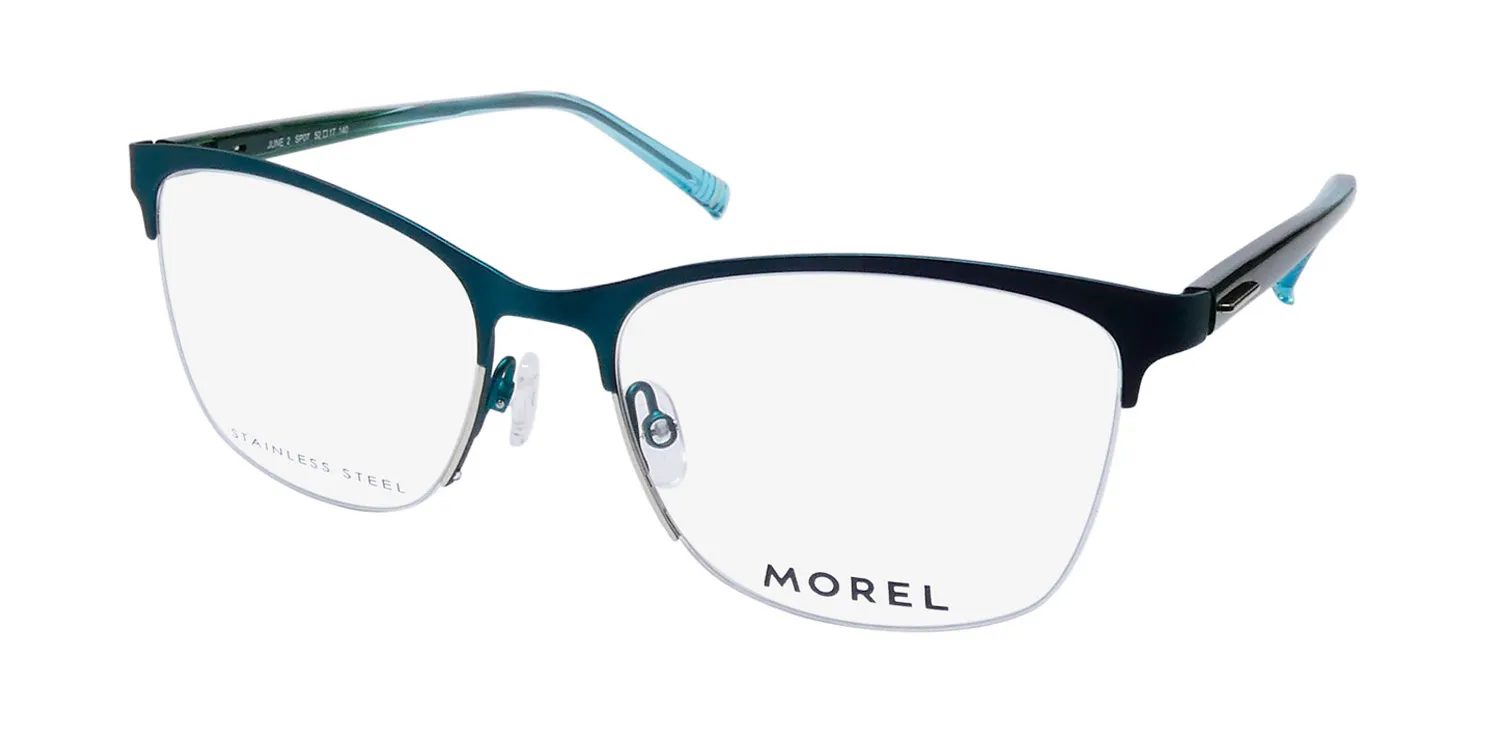 Morel June 2 sp07 Eyeglasses Green 52mm