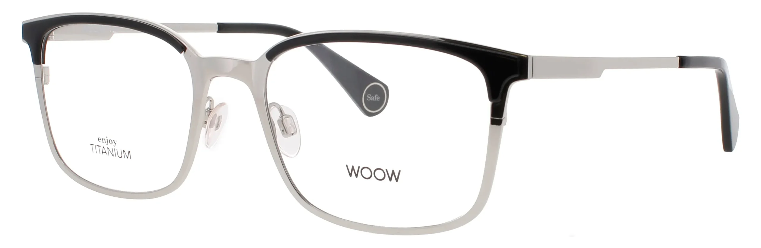 Woow BE-SAFE-2 0100 Eyeglasses Black 54mm Men