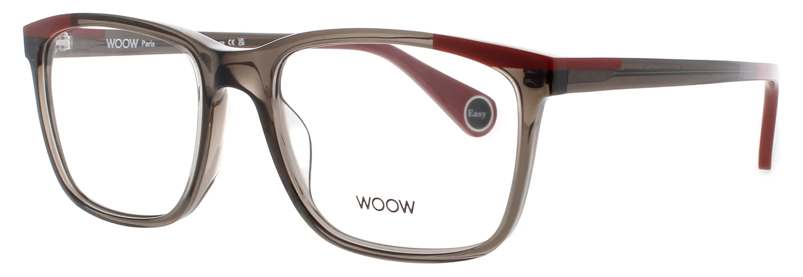 Woow SPEAK-EASY-2 0095 Eyeglasses Smoky Grey 55mm Men