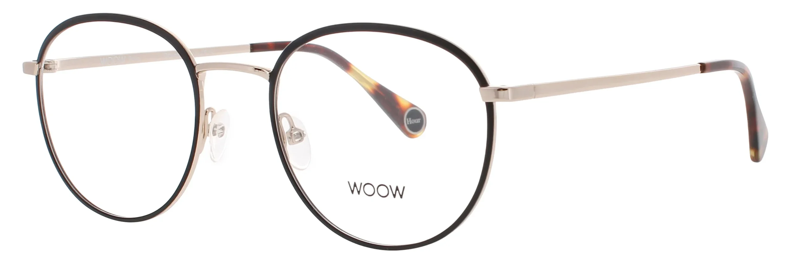 Woow RUSH-HOUR-1 0901 Eyeglasses Shiny Yellow Gold 49mm Men