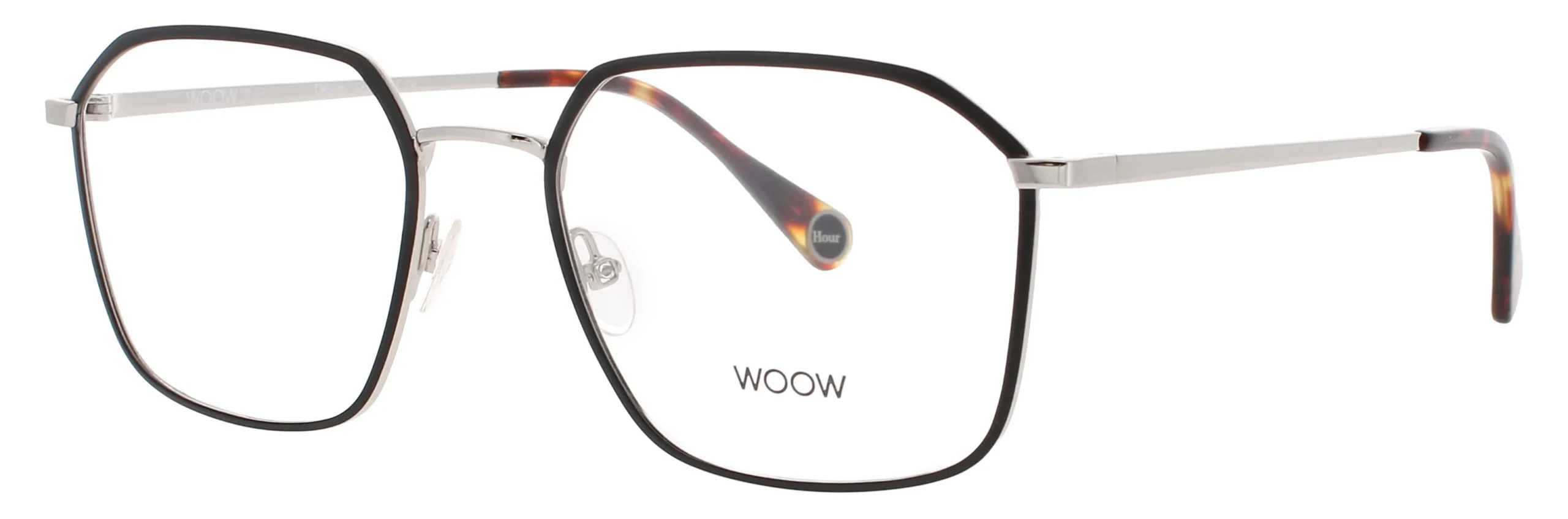 Woow RUSH-HOUR-2 0907 Eyeglasses Shiny Palladium 54mm Men