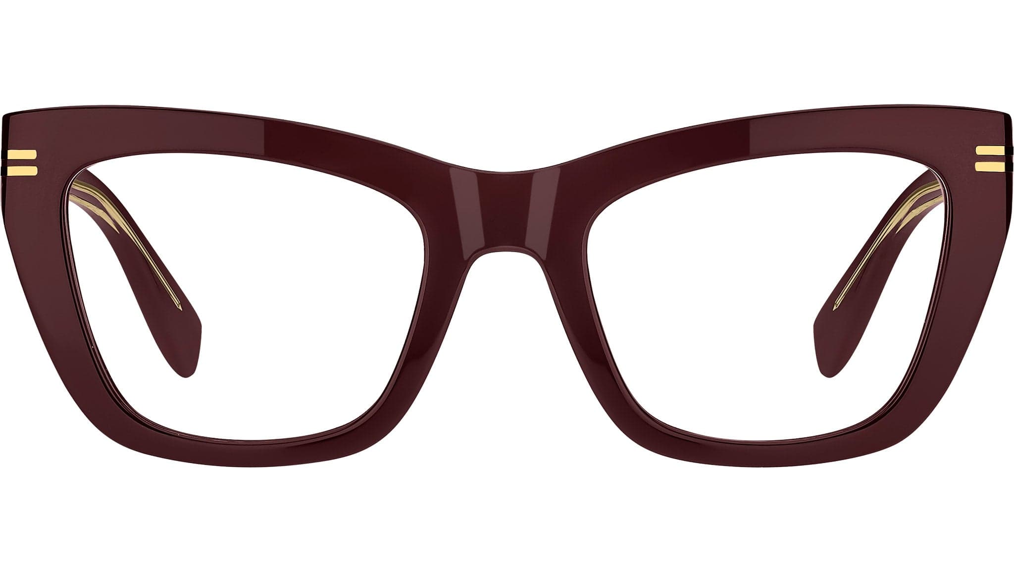 Marc Jacobs MJ 1114 0LHF 00 Eyeglasses Burgundy 51mm Women 2