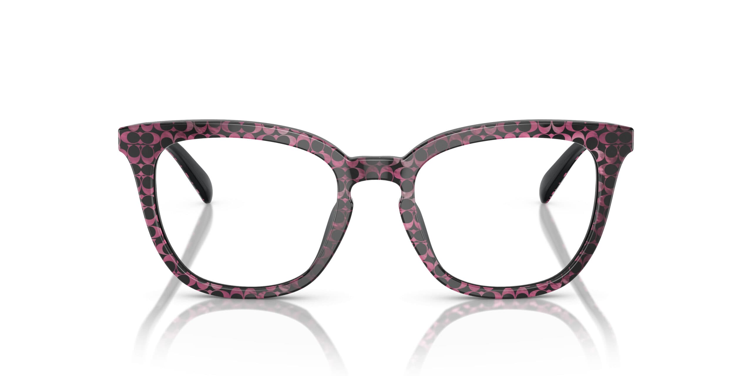 Coach 0HC6222F 5783 Eyeglasses Pattern Signature Pink 53mm Women 2