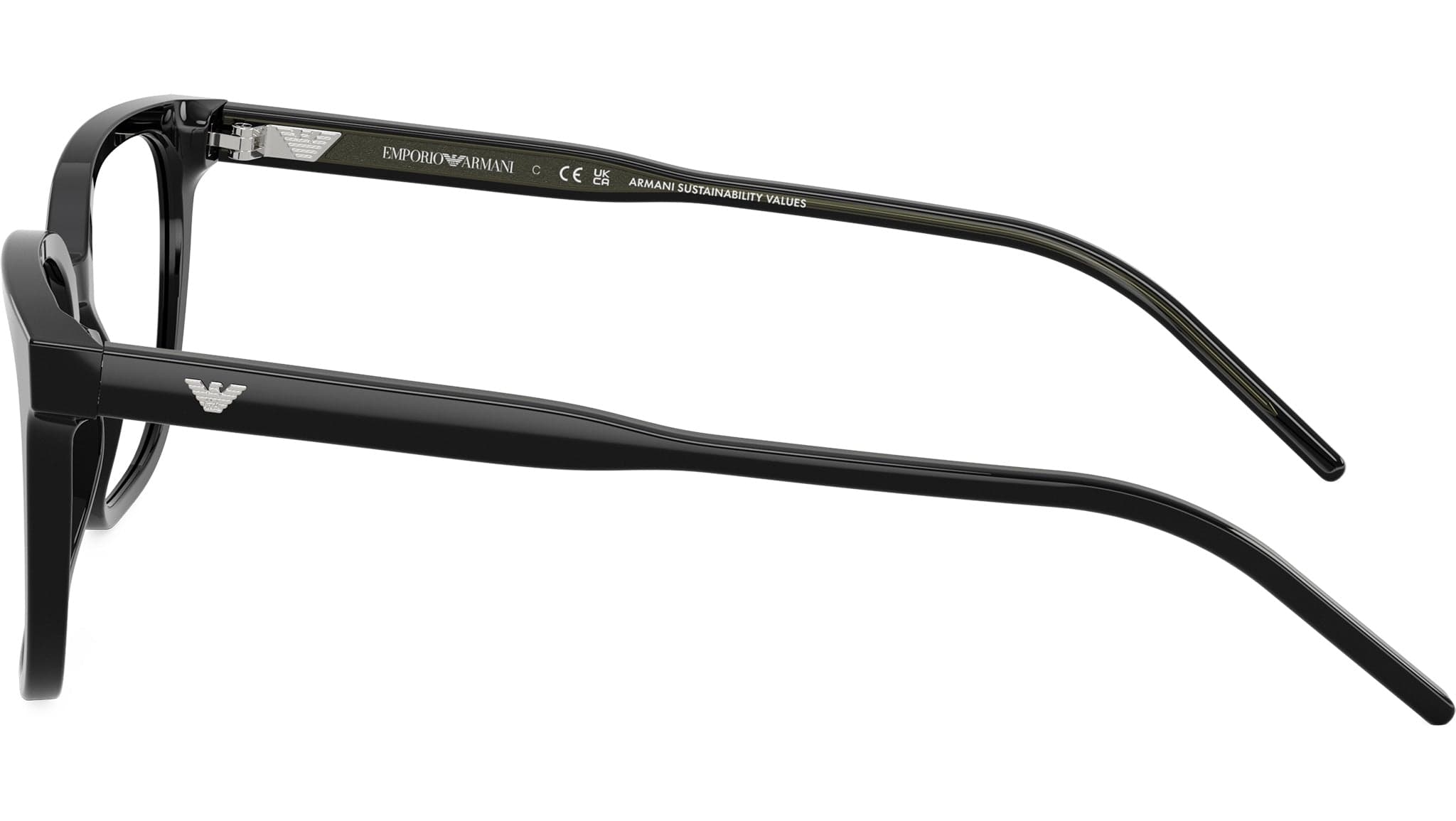 Emporio Armani 0EA3258 5017 Eyeglasses Black 54mm Men 3