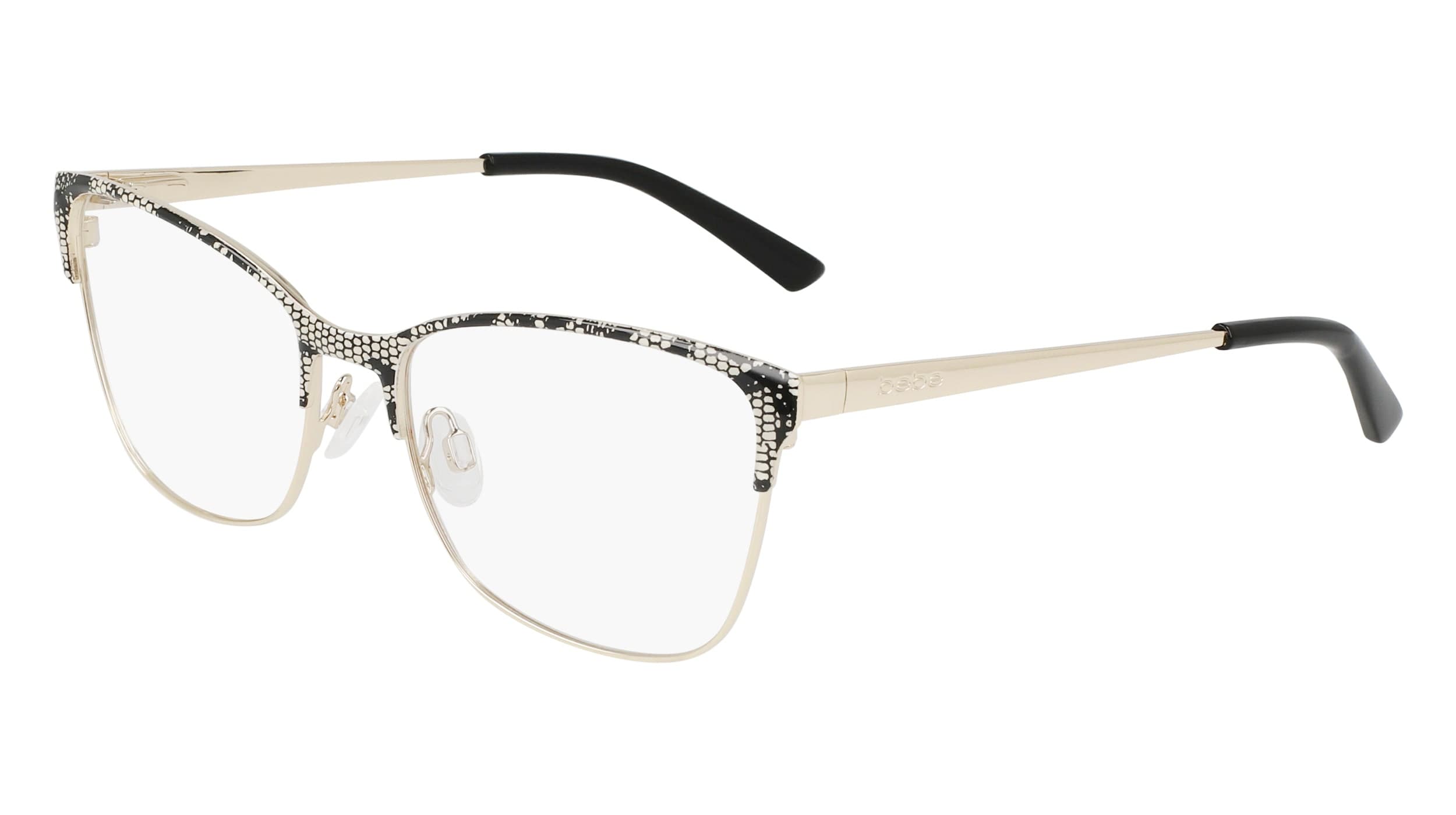 Bebe BB5221 001 Eyeglasses Jet Lace 52mm
