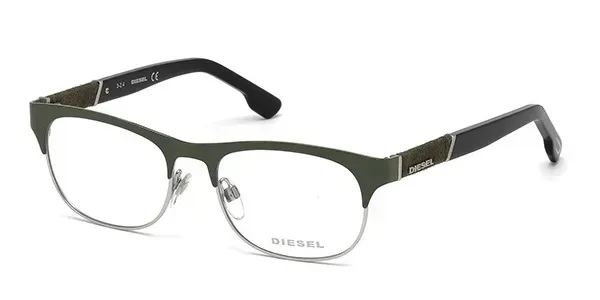 Diesel DL5125 DL5125 Eyeglasses Green 52mm Unisex