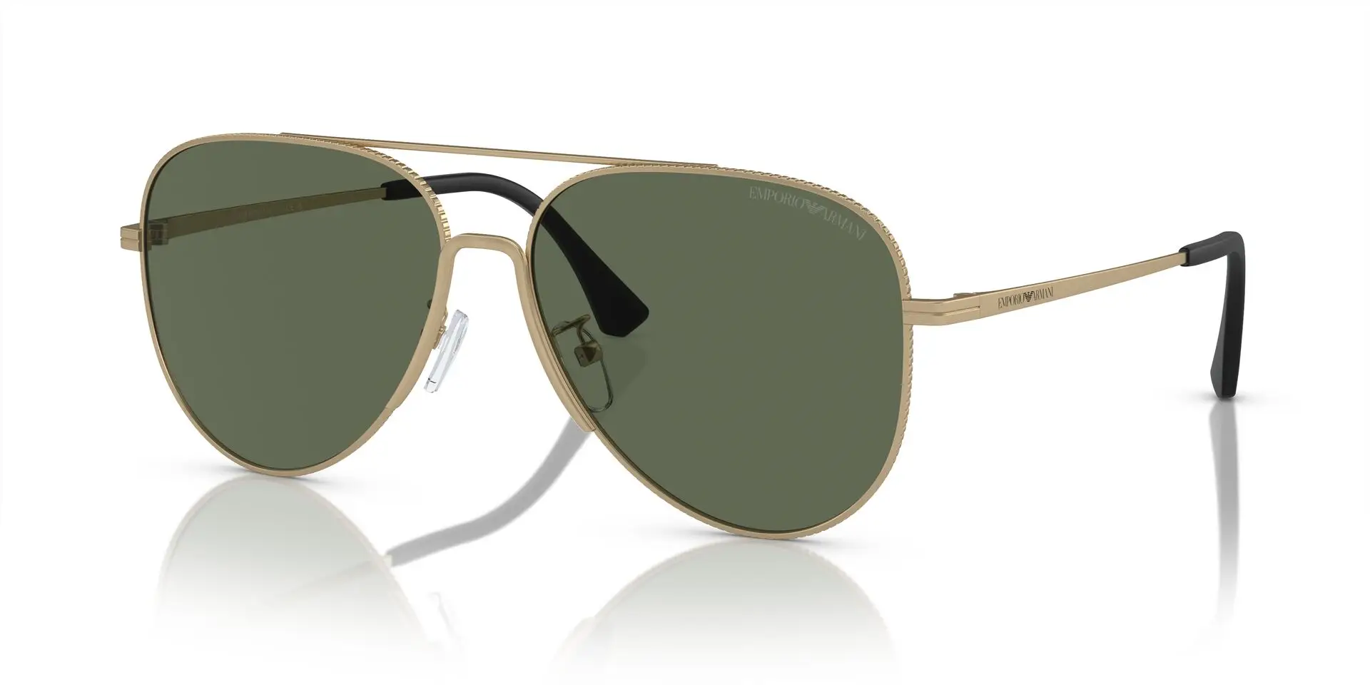 Emporio Armani EA2149D 300271 Sunglasses Matte Pale Gold 60mm Unisex