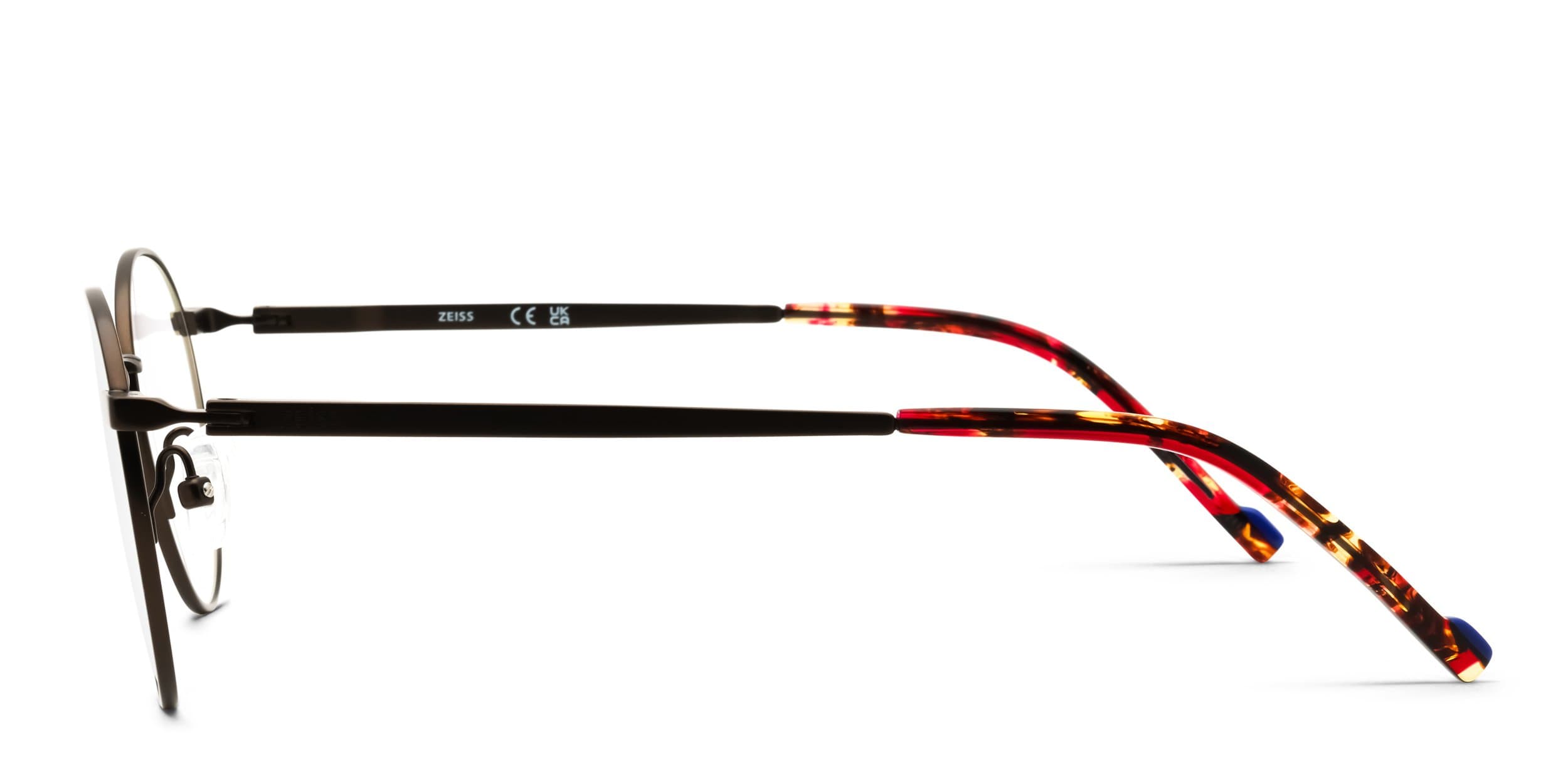 Zeiss ZS23141 203 Eyeglasses Satin Brown 49mm Men 3