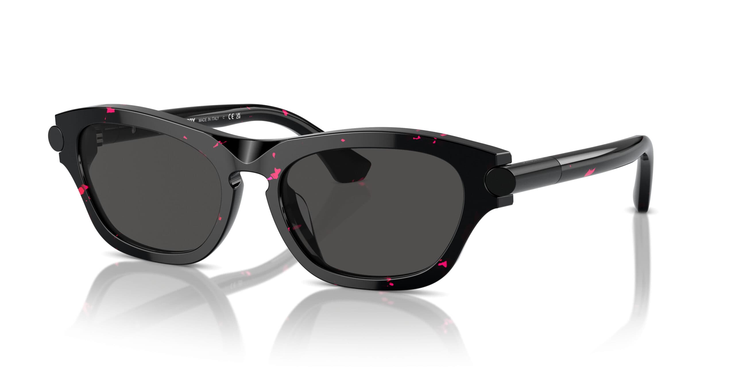 Burberry 0BE4430U 412687 Sunglasses Fuchsia Havana 55mm