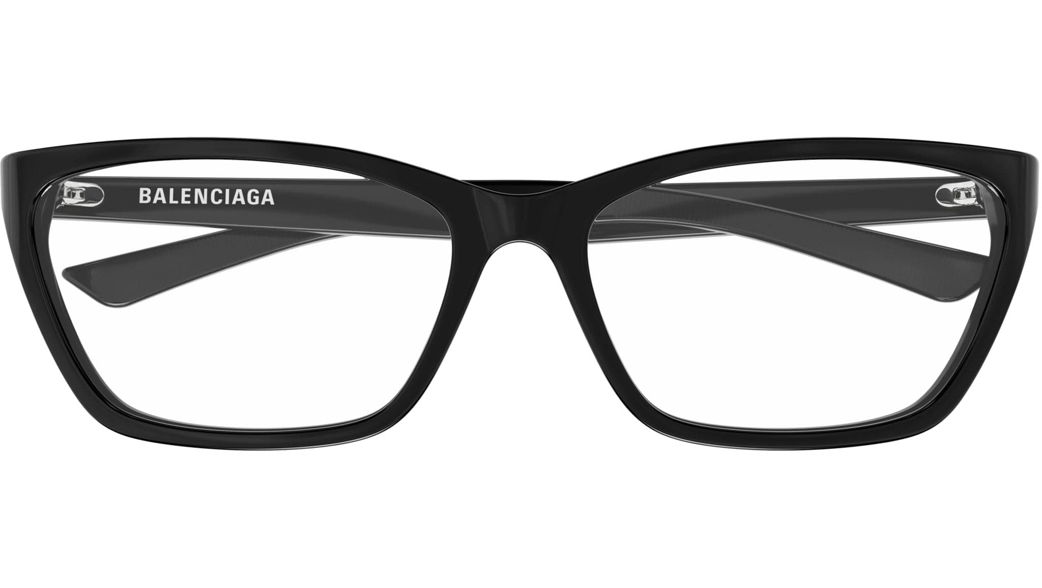 Balenciaga BB0406O 001 Eyeglasses Black 59mm Women 2