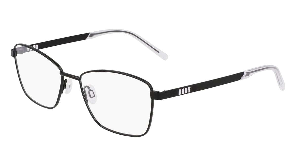 DKNY DK1035 001 Eyeglasses Satin Black 53mm Women