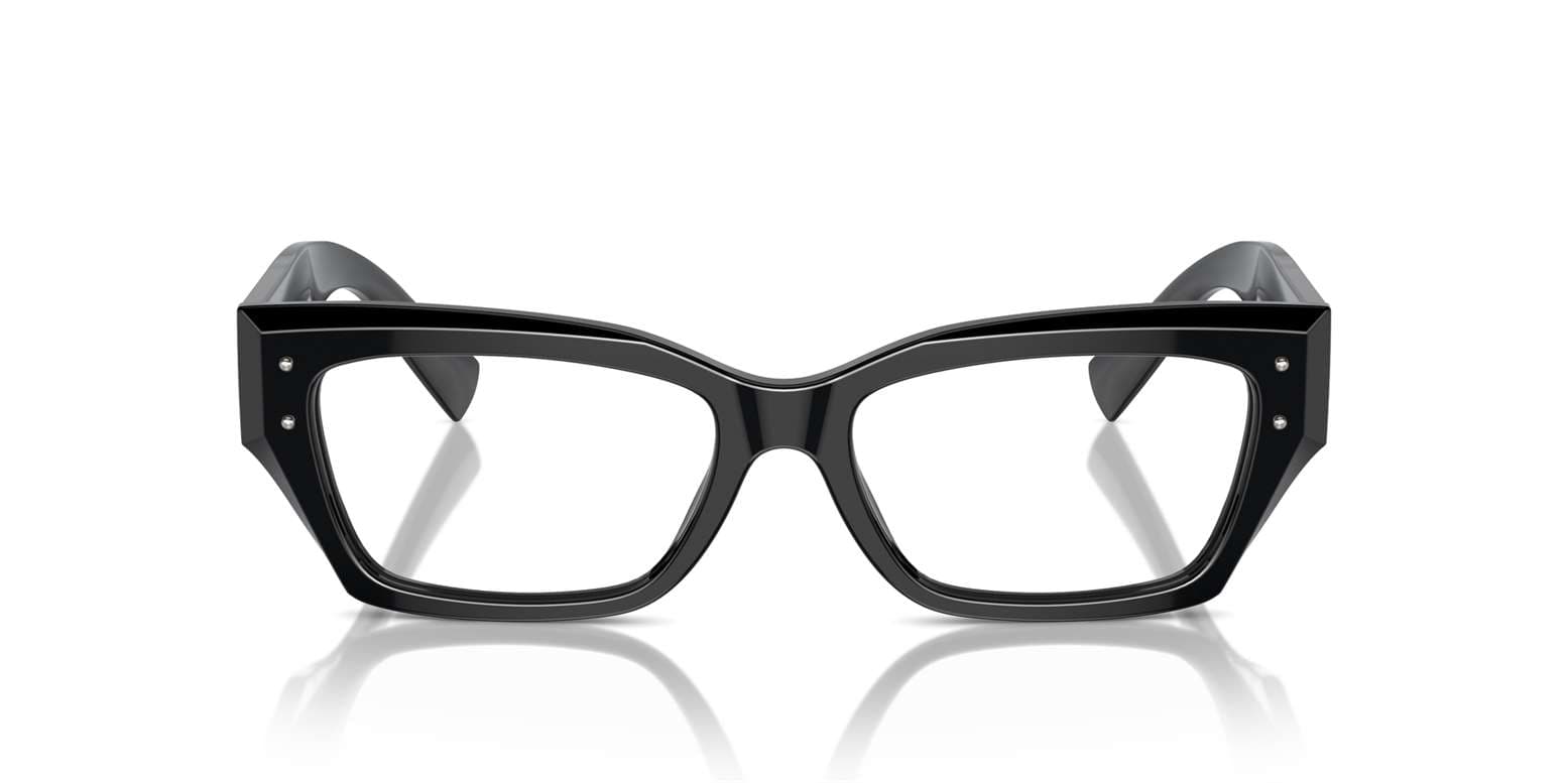 Dolce & Gabbana 0DG3387 501 Eyeglasses Black 53mm Women 2