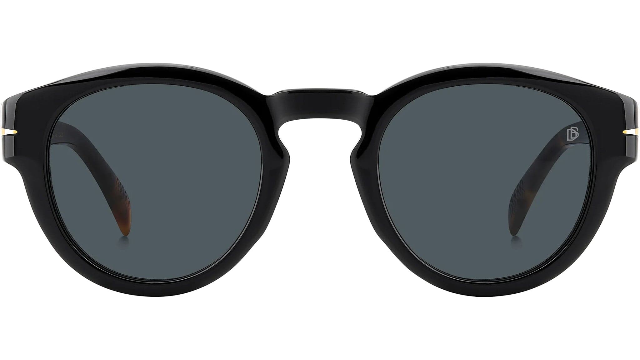 David Beckham DB 7110/S 0WR7 IR Sunglasses Black 49mm Men 2