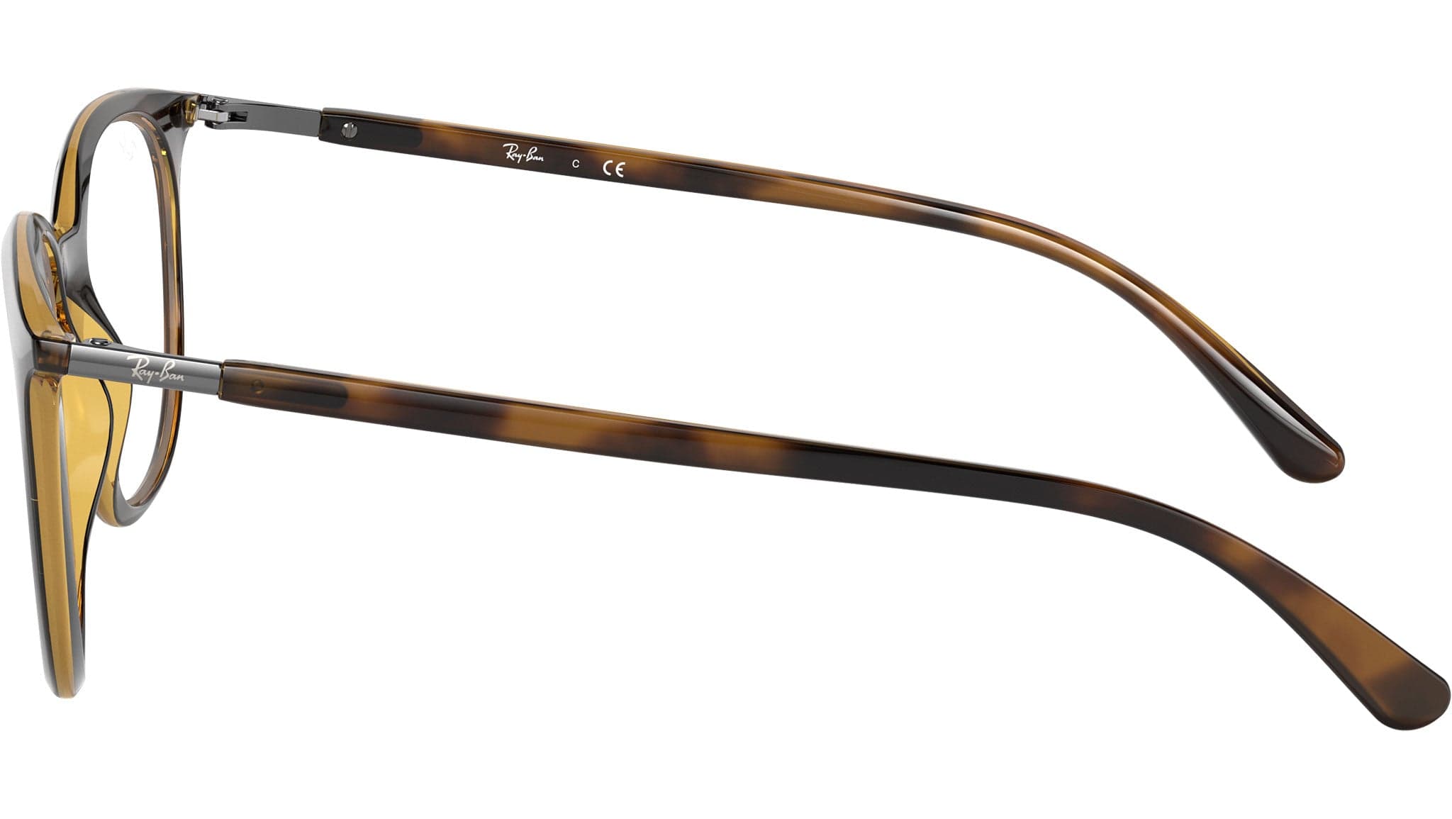 Ray-Ban RB7190 2012 6KB47J0A Eyeglasses Brown 51mm Unisex 3