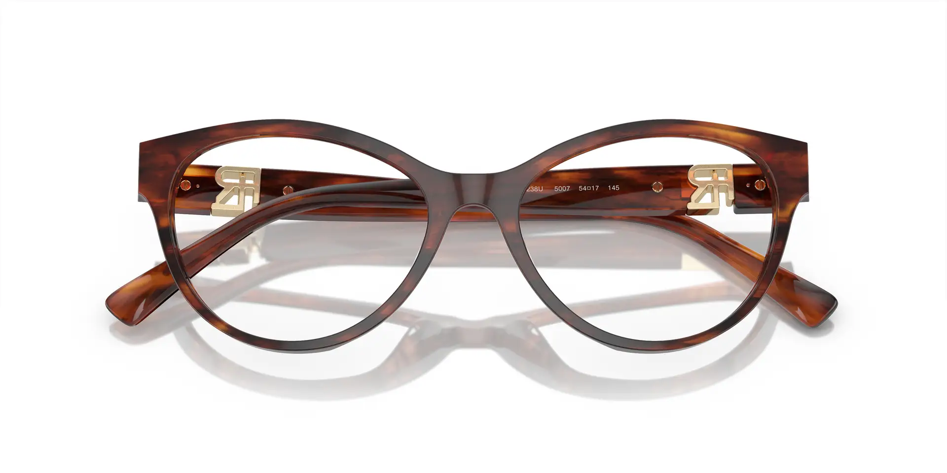 Ralph Lauren 0RL6238U 5007 Eyeglasses Striped Havana 54mm Women 6